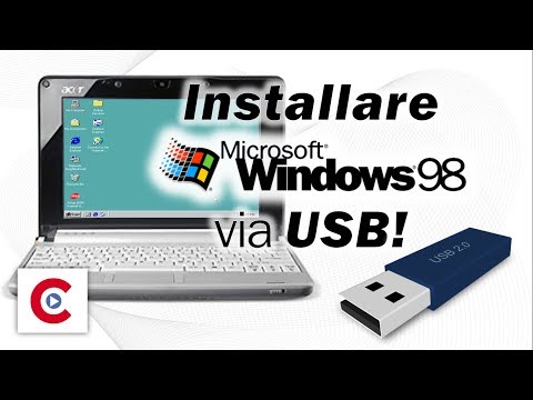 Video: Come Installare Windows 98 Da Zero