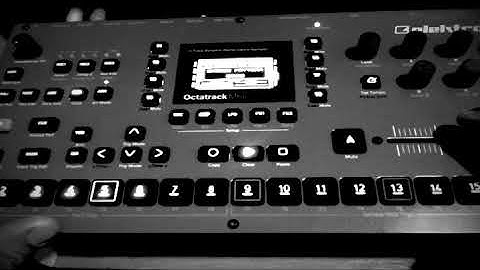 Octatrack solo industrial jam