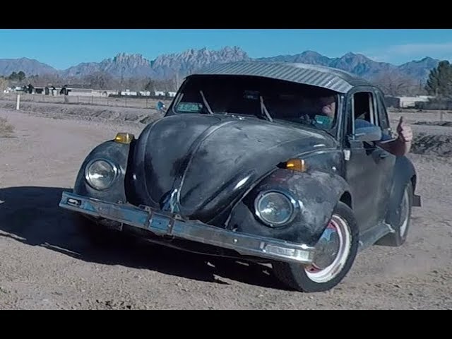 Driving Junk; Mexican VW Bug class=