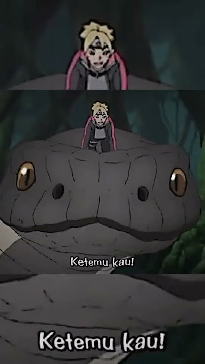 boruto dapet tembar ular baru selain garaga, jinak lagi//#boruto#fypシ゚viral#shorts#anime