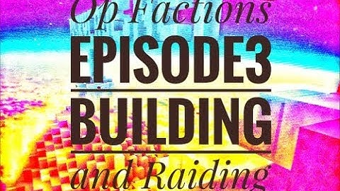 Minecraft | SkyCade | OP Factions Episode 3 Raiding and Building