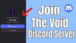 How to Join Discord Server The Void