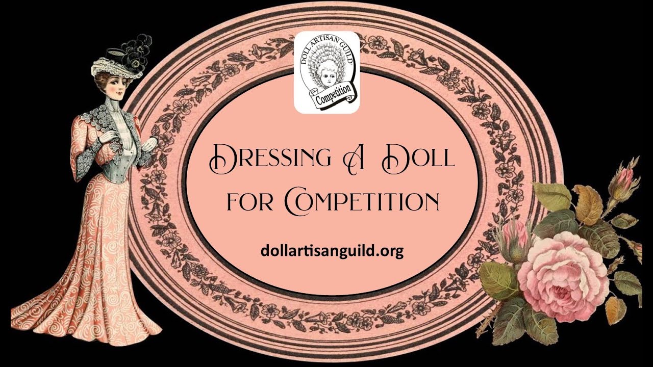Dressing a Special French Fashion Doll for Competition