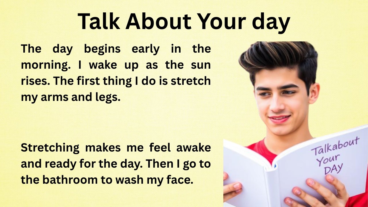 Talk Bout Your Day || Learn English || Improve Your English || Listen And Practice