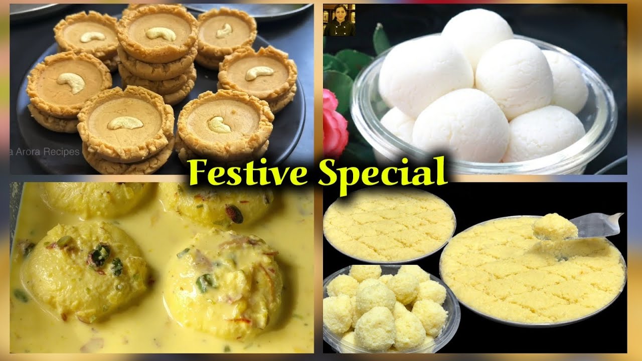 4 Festive Recipes in 13 Minutes त्योहार पर तो सब बनाते हैं