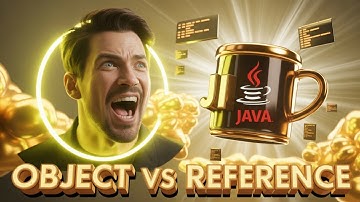 Java Object vs Object Reference 🔥 Simple Explanation for Beginners #java #object #reference