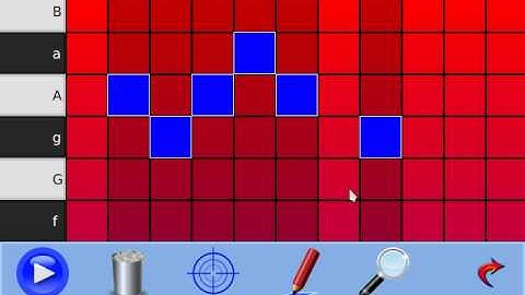 JamMo prototype: Midi editor first preview