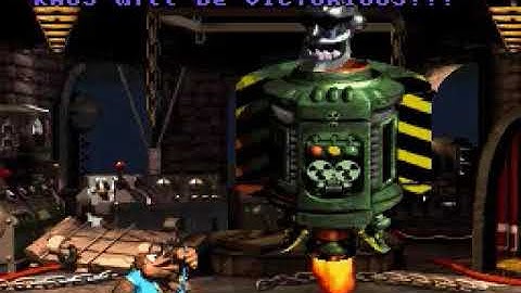 Donkey Kong Country 3 (SNES) (World 7-Boss)(KAOS Kore)(KAOS)(Kastle KAOS)