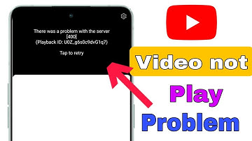 There was a problem with the server [400](Playback ID: U0Z_g6s0c9dvG1q7) Tap to retry | How to fix 