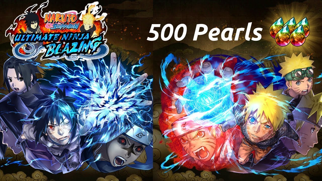 Naruto Blazing : Did We Get Him? Using 500 Pearls On The New Sasuke/Naruto Banner!
