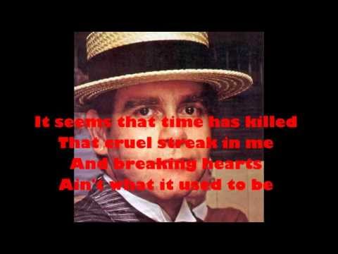 Elton John - Breaking Hearts (Ain't What It Used To Be) (1984) With Lyrics!