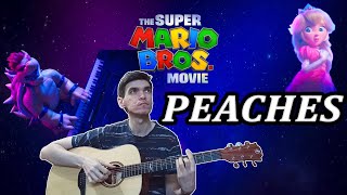 Jack Black - Peaches на гитаре | The Super Mario Bros Movie