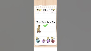 How can this be correct?! brain test #game #gamelevel61