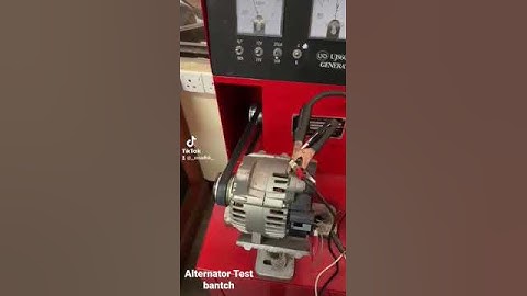 Alternator Test Banch |2023