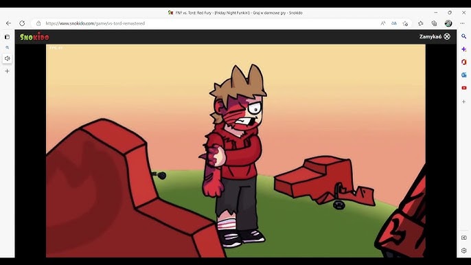 FNF Vs. Tord: Red Fury - Play Online on Snokido