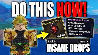 (ABUSE THIS NOW!) AFK Bloodline Stone Farm in Sailor Piece! (FASTEST METHOD)