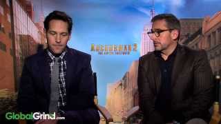 Anchorman 2: The Legend Continues Interviews: Paul Rudd, Steve Carell & Christina Applegate