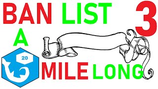 Ban List 3 Mile Long Part 3 | r/rpghorrorstories