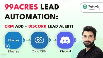 How to Add 99acres Leads to CRM and Instantly Notify Sales Team on Discord
