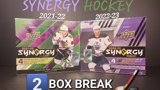 2023-24 SYNERGY HOCKEY IS COMING ⚠️ L👀KING BACK AT THE LAST 2 YEARS ➡️ 2021-22 & 2022-23 2-BOX BREAK
