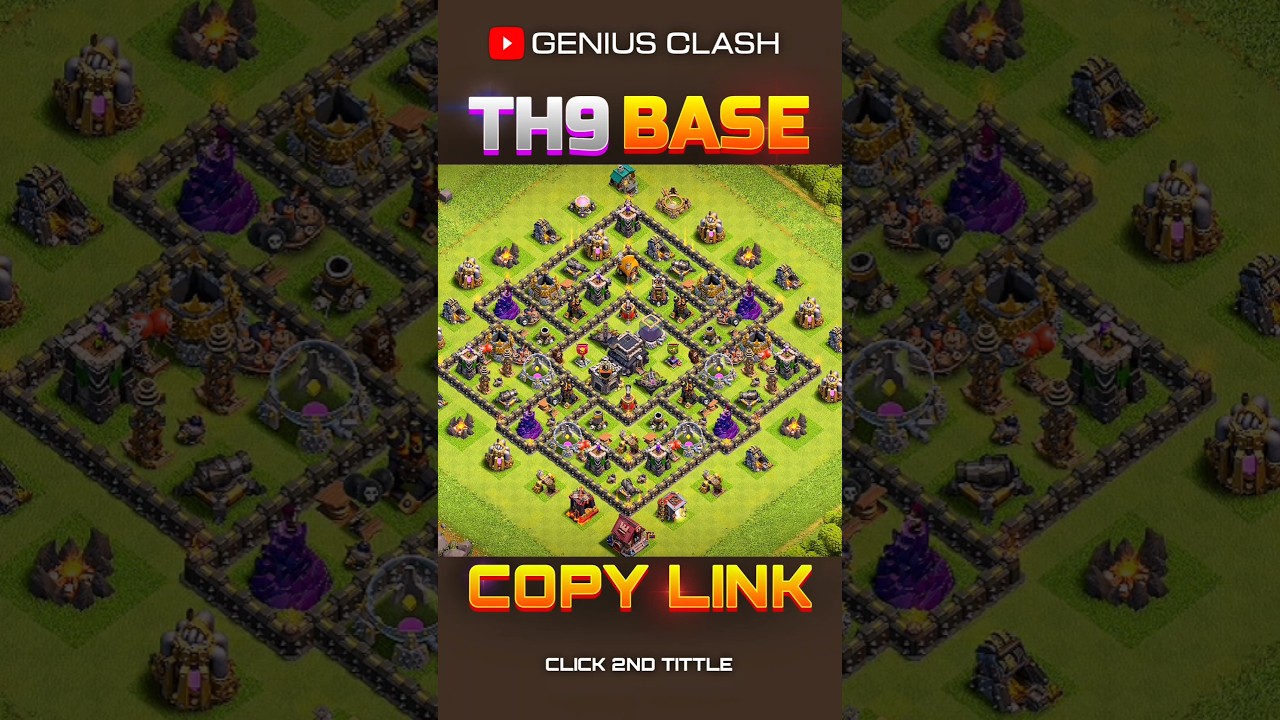 Th9 Best Hybrid Base Layout! 