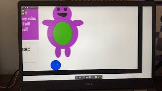 Algodoo Barney Error