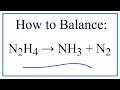 Balancing Chemical Equations Concepts