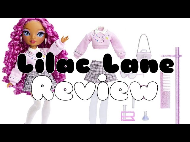 Veni Vidi Dolli: REVIEW: Rainbow High New Friends Lilac Lane