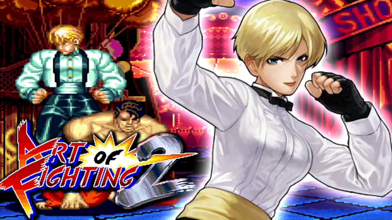 KING Ryuuko No Ken 2 Art of Fighting Online Matches NeoGeo Arcade Fighting Game SNK AcidGlow