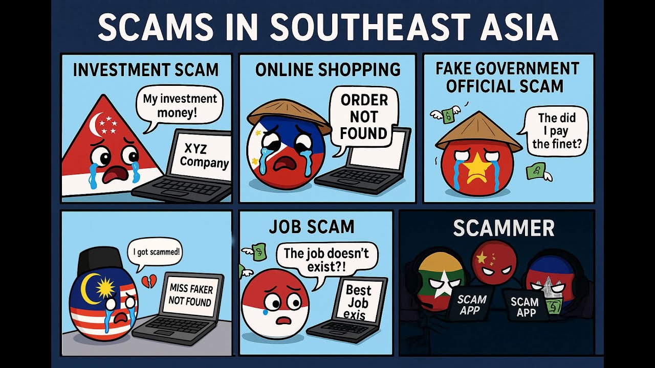 Scams in Southeast Asia - SCAM EVERYWHERE - YouTube