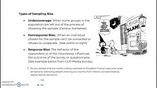 Sampling bias