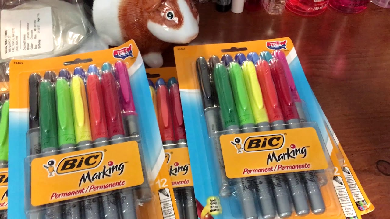 Walgreens Free BIC Permanent Markers Clearance .90 cents YouTube