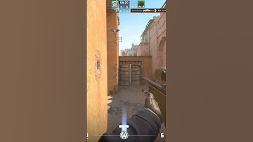 OP Early AWP WALLBANG In Dust2 #cs2
