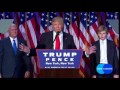 Donald Trump election victory speech 2016