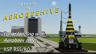 THE AEROBEEHIVE - Aerobees only to Lunar landing... why not? [KSP RSS/RO] screenshot 5