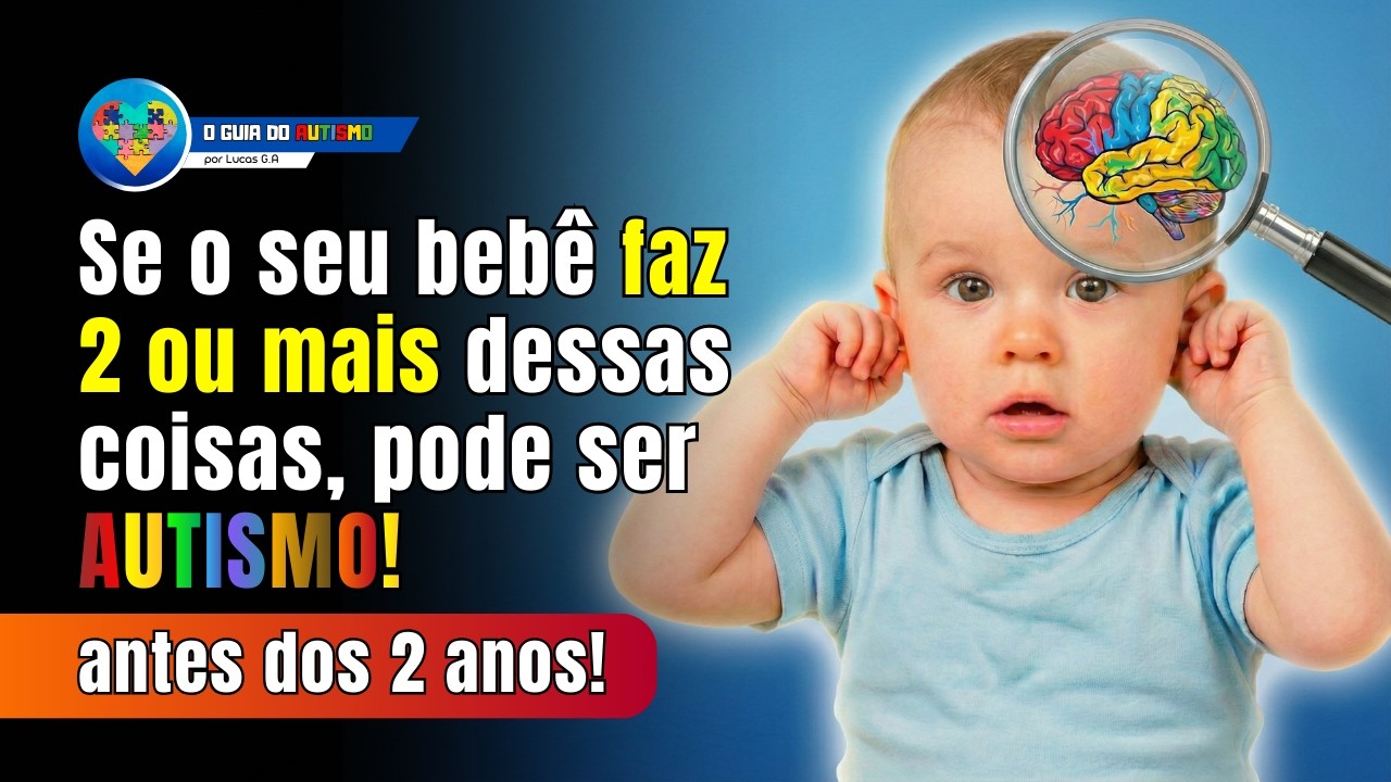 🤎👶✨ Seu filho faz isso? Pode ser SINAL PRECOCE de AUTISMO e quase ninguém percebe!