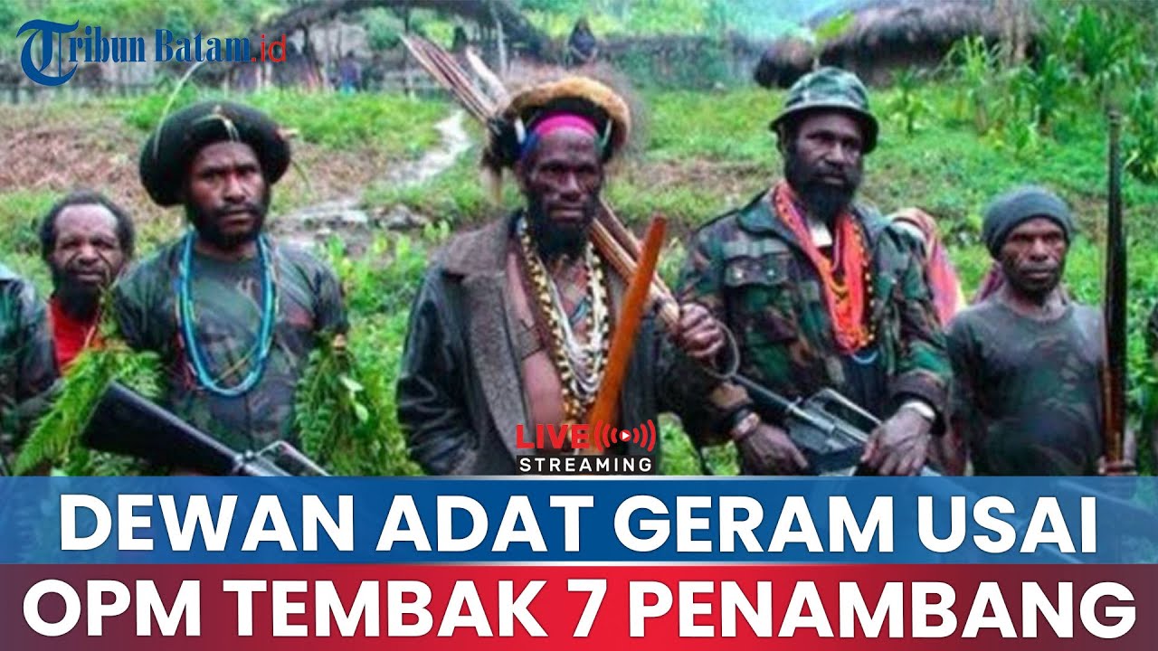 🔵NASIB TRAGIS OPM Tembak 7 Penambang Emas, Brigjen Elkius Kobak Terancam Kelaparan, Dewan Adat Geram