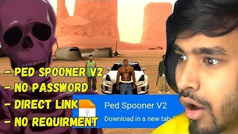 Gta Sa Android : Ped Spooner V2 Mod | Ped Spawner Mod | Gta 5 Mod For GTA Sa Android | NPC Spawner