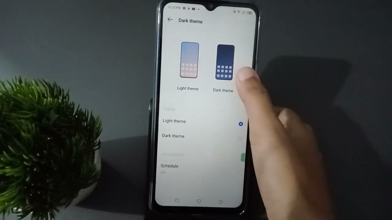 tecno pop 5 LTE change dark theme, tecno dark mode setting