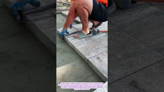 Watch Giant Paver Installation Trick That Saves Hours of Labor!