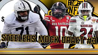 Steelers 2026 NFL Mock Draft Full 7 Rounds | Best Player Available #Steelers #SteelersFootball