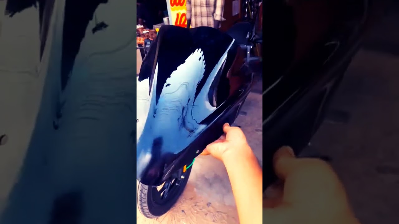 ‼️Bajaj Pulsar 180 visor kanch and 😲new look😳😳