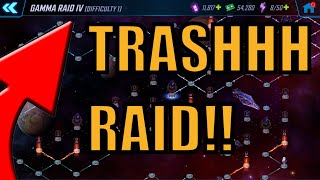 GAMMA RAID IS TRASH! UPDATE LANE TRAITS PLEASEEEEE! Marvel Strike Force