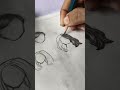 learn how to draw and render hair | Easy and simple #render #art