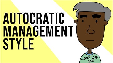 AUTOCRATIC MANAGEMENT STYLE [VCE BUSINESS MANAGEMENT] | Animated Learning by VCEWeb