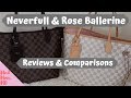 Louis Vuitton Neverfull MM | Rose Ballerine | Reviews & Comparisons | modmom md