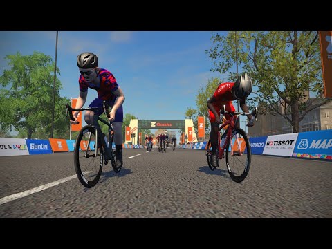 Video: Zwift Йоркшир дүйнө чемпионатынын курсун баштады