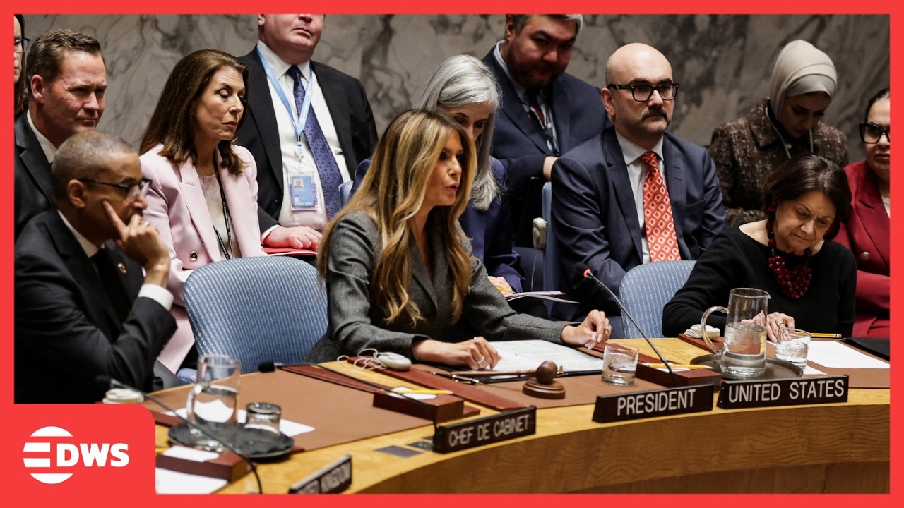 FULL SESSION: U.S. First Lady Melania Trump Chairs UN Security Council ...