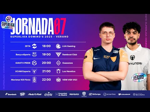 J7 - FASE REGULAR - SUPERLIGA DOMINO'S - VERANO 2025