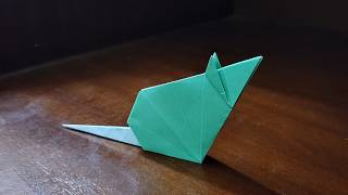 How To Make an Origami Mouse - Origami Mouse Step By Step